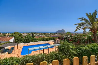 Image de Villa 'La Perla Calpe Seaview' avec vue sur la mer, Wi-Fi et climatisation