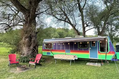 Image de Gypsy Camper on Ischua Creek @ Campground Adventures