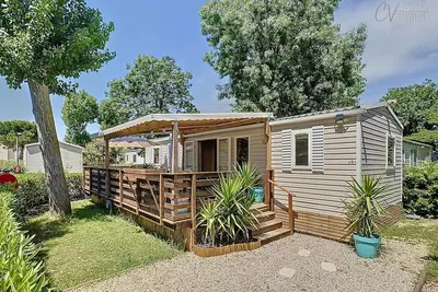 Image de Mobil-home Ja 85 (Camping La Carabasse 4* piscine)