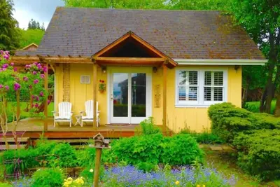 It's Another Beautiful Day At Catalina Cottage in Langley, On Whidbey Island