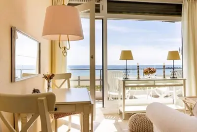 Image de Ferienwohnung 33m² mit 180° Panoramablick vom Balkon Über Strand und Meer