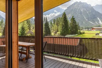 Image de Appartement \"Gamsberg\" avec vue sur les montagnes, balcon et Wi-Fi