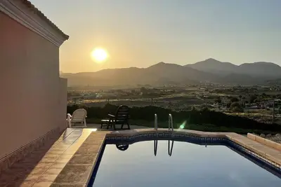 Image de Maison de vacances 'Villa Buena Vista' avec vue sur la mer, piscine privée et terrasse privée