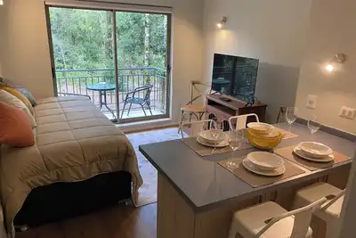 Image de Hermoso y nuevo departamento para 4 personas en Pucón.