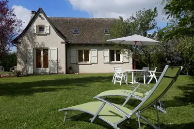 Image de Maison rénovée près de Saint-Flour avec grand jardin, terrasse, activités variées et vélos inclus