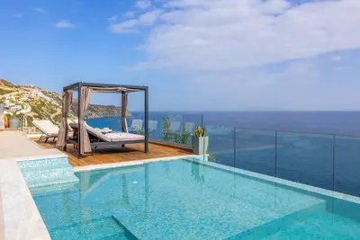 Image de Stunning sea views, Access to a cove - Alegria Villa