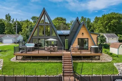 Image de 2-Bedroom Waterfront A-Frame on Buckeye Lake