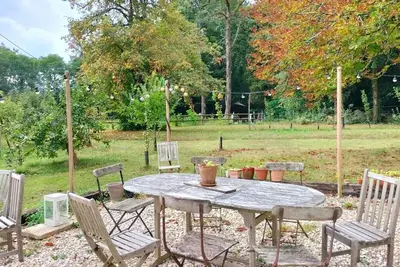 Image de Belle maison ancienne dans un domaine équestre