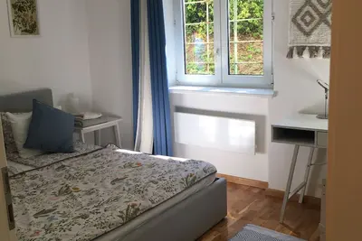 Image de The Pasaret apartment is located in the green area of ​​Buda, in a quiet area.