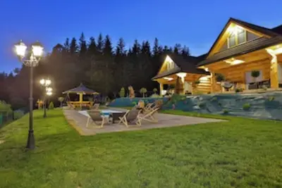 Image de Zdrojowy Gościniec - houses for rent Rabka-Zdrój - sauna, tub, jacuzzi