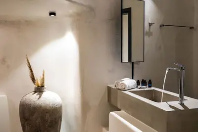 Wonderful Santorini Villa | 1 Bedroom | Villa Gonia | Astonishing Views & Outdoor Jacuzzi | Exo Gonia