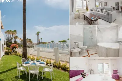 Image de Maison, avec accès à la plage, vue sur la mer et exposition sud, à Puerto Banus