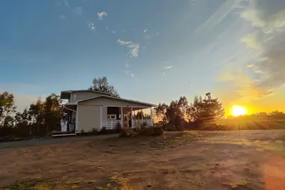Image de Cabin with stove and tub in the heart of nature!