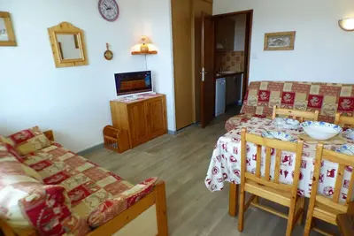 Image de Studio 4 personnes Les Saisies, parking