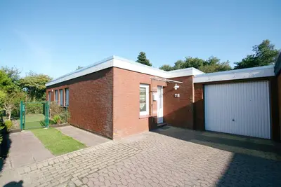 Großer Bungalow in Strandnaher Lage von Norddeich, - 80 m² für bis zu 5 Pers