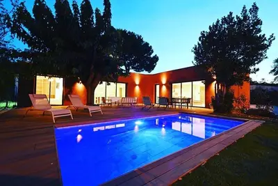 Image de Maison B, villa d’architecte avec piscine chauffée Cap d’Agde