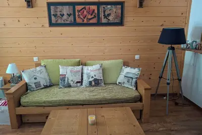 Image de Studio avec balcon, parking et wifi à Brides-les-Bains