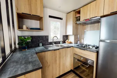 Image de Havre de paix au Camping les Oyats Seignosse dans notre Mobil Home solaire 8p