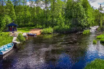 Image de Beautiful angler's cottage in southern Sweden