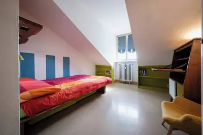 Overview attic in San Salvario