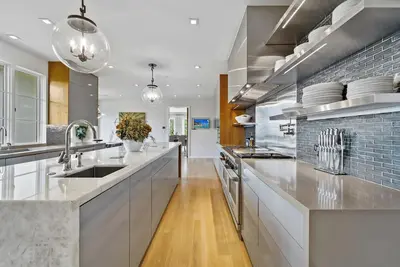 Sleekly revamped home in one of the most exclusive areas of Beverly Hills