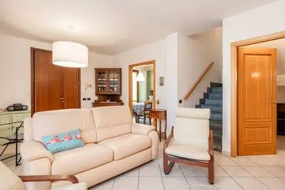 Image de Maison de vacances 'Villetta Grazia' avec terrasse privée et jardin privé