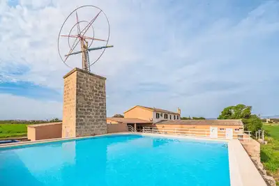 Image de Maison de campagne \"Sa Tanca\" avec piscine privée, terrasse privée et Wi-Fi