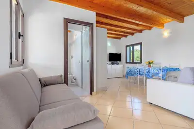Image de Villa \"Tenuta Marianna - Almiddina\" avec vue sur les montagnes et terrasse privée