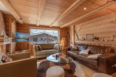 Image de Chalet rénové 11 pers, centre de Morzine, parking