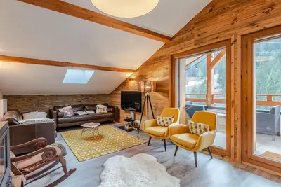 Image de Appartement 4 chambres au pied des pistes Morzine-Les Gets, parking, 8 personnes