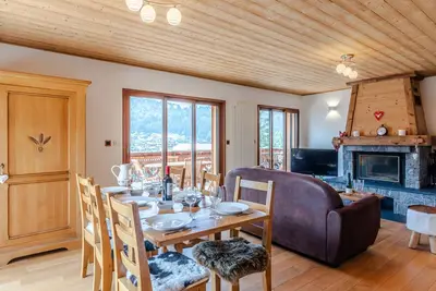 Image de Appartement rénové à Morzine - Animaux admis, Parking, Wi-Fi
