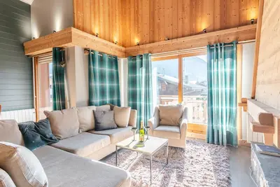 Image de Superbe duplex 5 pièces rénové, proche centre Morzine, animaux admis