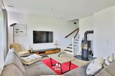 Image de Luxus Ferienhaus für 4 Personen, mit Sauna + Hund!