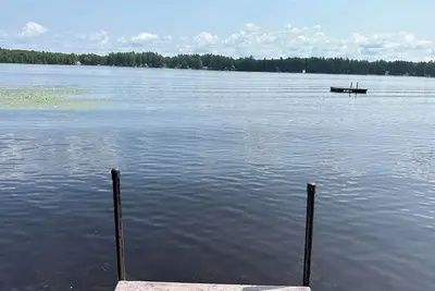 Image de Cozy quintessential Maine cabin on Bonny Eagle Pond, conveniently located