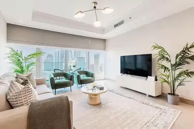 Image de Deluxe 4 bedroom Apartment overlooking Burj khalifa