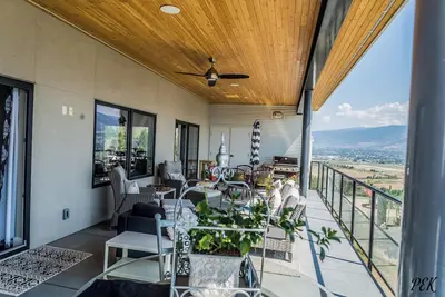 Dream Penthouse with spectacular unobstructed view of Skaha Lake in Bc Canada.