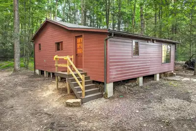Image de Schrader Run Cabin Cozy&Charming, outdoor firepit w/swings, April dates reduced