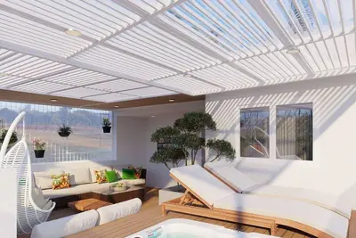 Image de Spa Jacuzzi, Rooftop Bar, Mountain and Ocean Beach House