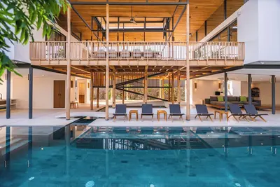 Image de Nimbu West Villa - Modern Design Oasis, Pools, Short Walk to Langosta Beach\n