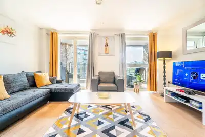 Image de Luxury Greenwich Apartment 5mins from Cutty Sark Greenwich Maritime-Ps4 provided