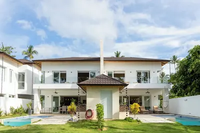 Image de Modern beachfront villa with pool and Bbq in Las Terrenas