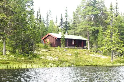Image de Koselig Hytte ved Fiskevann i Rendalen