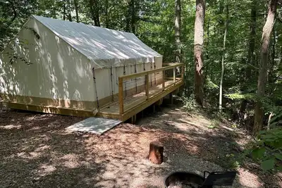 Image de Valley Overlook - Glamping Tent N2 - the heart of Cuyahoga Valley National Park