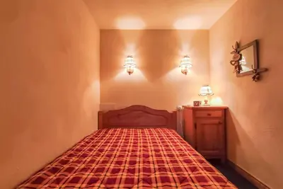 Image de À 200m des pistes de ski, 2ème étage, vue pistes de ski, balcon, télévision, casier à ski, 39m²