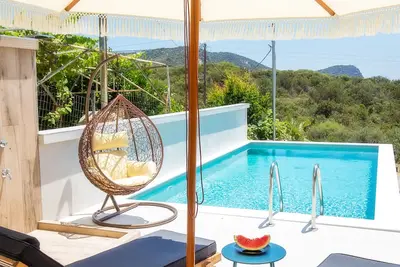 Image de Aigli Skala Maries Deluxe 302 5 min from the beach!