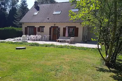 Image de Grande maison dans un lotissement protégé à 1 heure 15 de Paris