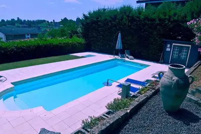 Image de Luxury farmhouse Casa Albarossa with pool and view of Monferrato hills