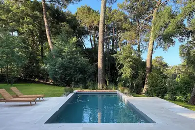 Image de Villa avec piscine en bordure du golf d'Hossegor