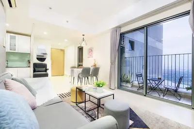 Image de AmbiHOME 2br 2wc glamour river-view Masteri Thao Dien T4
