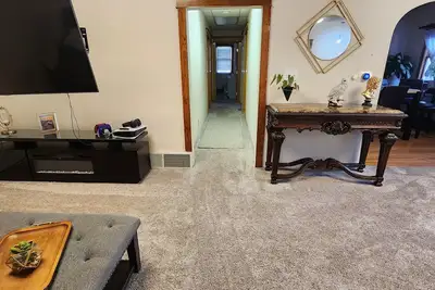 Image de Spacious home in downtown Scottsbluff with hot tub and large backyard deck.